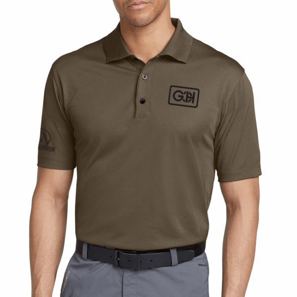 Nike Tech Basic Dri-FIT Polo in Olive Khaki