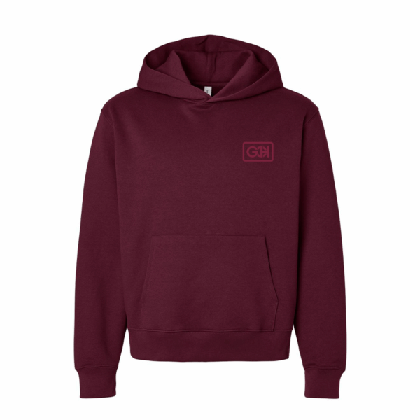 4719 | Bella+Canvas Unisex Maroon Heavyweight Hoodie
