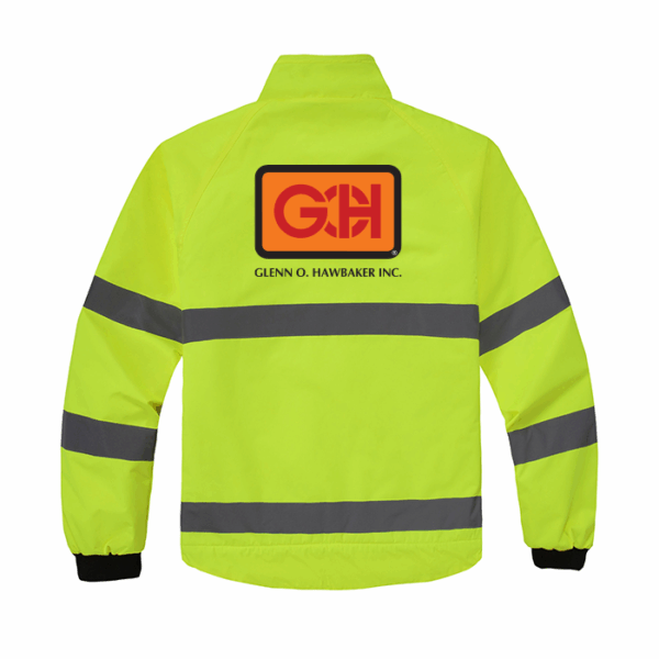 Type R Class 3 Nylon Waterproof Parka with Fleece Lining