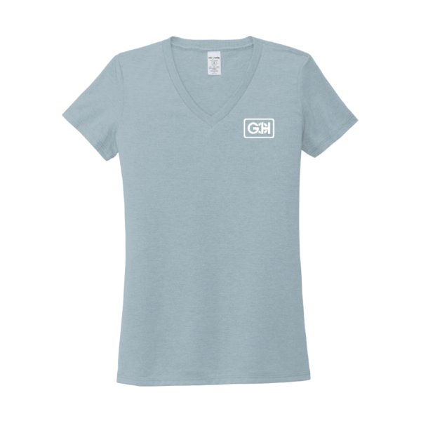 [Special Order] Allmade Women's I Like You Blue Tri-Blend V-Neck