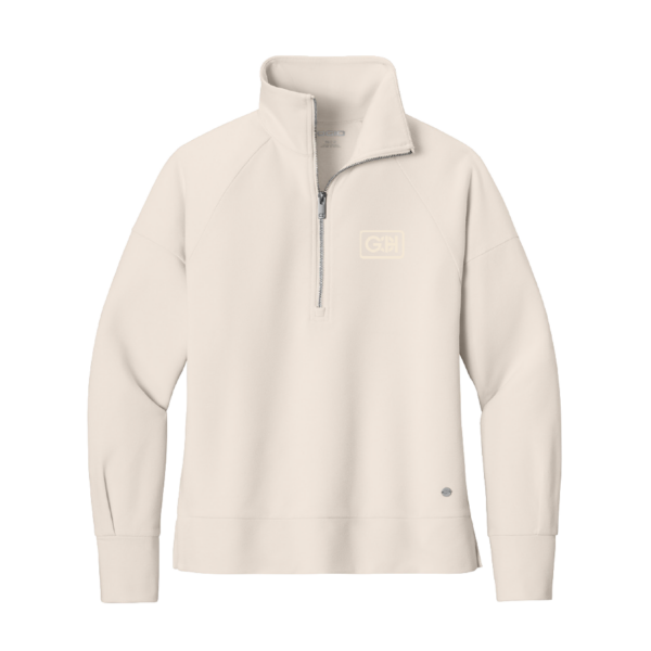 [Special Order] OGIO Women's Light Suede Luuma 1/2-Zip