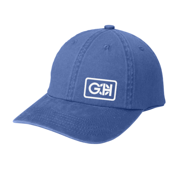 Faded Blue Women's Garment Washed Cap
