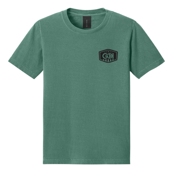 Washed Pine Bella+Canvas Unisex Heavyweight Garment-Dyed Tee